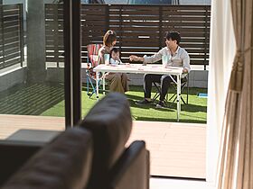 HAPPY HOUSE 志太店(山田工務店)の施工事例「【2階建て】プライベートスカイがある暮らし」の画像4