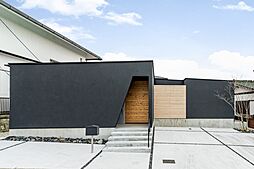 セキスイハイム ハイムギャラリーパーク八事の施工事例「【岡崎市】ブラック × 木 の組合せがシックで落ち着いた雰囲気の平屋」の画像