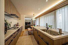 アーキテックス (GROOVY/KANAL HOME/SIMPLE is.../dramacy)の施工事例「【豊田市】ゲストをもてなすパウダールームがあり、家族もゲストも楽しく過ごせる家」の画像4