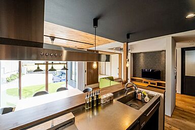 アーキテックスライフスタイルセンター岡崎の施工事例「【西尾市】遊びごころのある土間ダイニングからお庭に繋がる開放的な家」の画像4