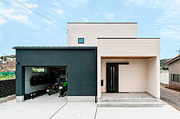 アーキテックス (GROOVY/KANAL HOME/SIMPLE is.../dramacy)の施工事例「【岡崎市】2人暮らしで趣味を楽しむ!家事ラクを叶える間取りとバイクガレージ」の画像