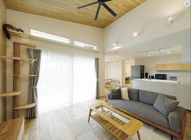 アイ工務店 鹿児島展示場の施工事例「猫とともにのびのびと過ごす平屋」の画像2