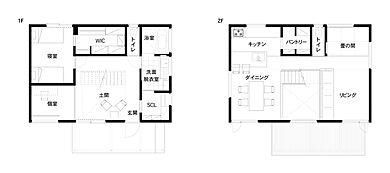 株式会社Same Picture Companyの施工事例「小磯の家」のその他間取り図の画像1