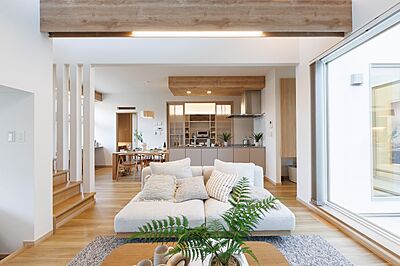 和風・和モダンスタイルのリビング 株式会社ロゴスホーム(東海)の事例画像