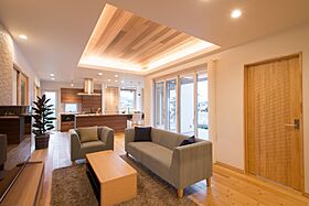 木の花ホーム | コスパ◎ 職人力 自然素材の施工事例「【無垢床/畳コーナー/グラフテクト】広いLDKとロフトのある家」の画像4