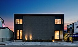 株式会社木の花ホームの施工事例「【モダン/リビング広め/高気密高断熱】収納に困らないモダンな家」の画像