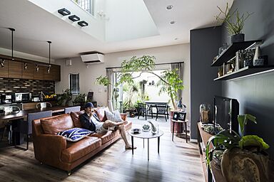 高橋開発株式会社の施工事例「男前の家」の画像1