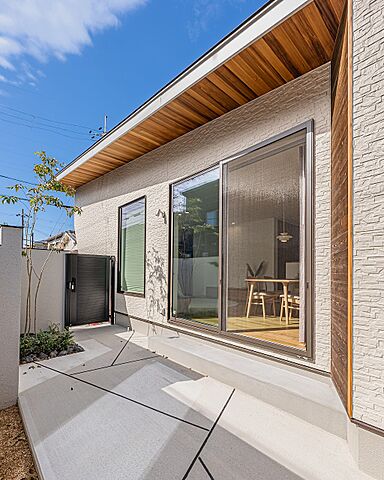 楓工務店の施工事例「【奈良県橿原市】レッドシダーが存在感を放つ23坪のコンパクトな平屋のお家」の画像8