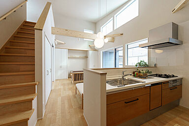 大きな森 株式会社永井工業 住宅事業部の施工事例「大人の平屋-洗練された住空間と工夫。」の画像6