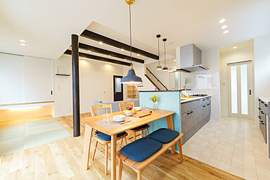 大きな森 株式会社永井工業 住宅事業部の施工事例「かわいい『小上がりヌック』のある家。」の画像1