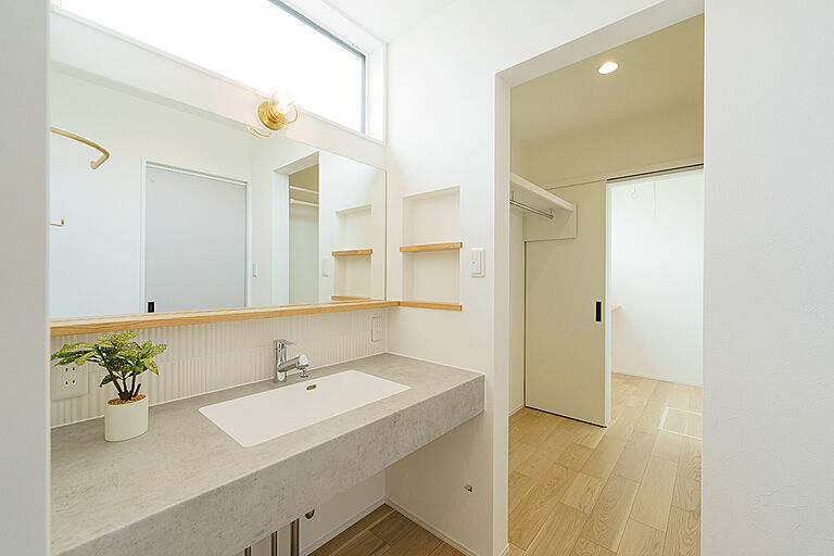 大きな森 株式会社永井工業 住宅事業部の公式画像_洗面8