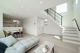 大きな森 株式会社永井工業 住宅事業部の施工事例「吹抜け×採光がLDKの魅力を引き出す。」の画像4