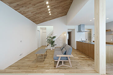 大きな森 株式会社永井工業 住宅事業部の施工事例「ワンフロアで完結する、平屋のような暮らし方。」の画像