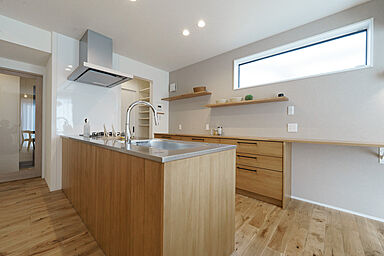 大きな森 株式会社永井工業 住宅事業部の施工事例「ワンフロアで完結する、平屋のような暮らし方。」の画像2