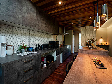 ハーバーハウス株式会社の施工事例「25帖LDK×グラフテクトキッチン!思い思いの空間で過ごせるホテルライクな家」の画像5