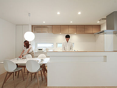 ハーバーハウス株式会社の施工事例「子育て家族に人気の家事ラク×ZEH基準の高断熱住宅」の画像3