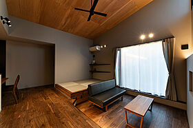 平屋生活の施工事例「ダウンリビングで寛ぐ平屋生活」の画像1