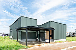 平屋生活の施工事例「外に閉じて内に開く、中庭のある住まい」の画像