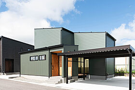 平屋生活の施工事例「狭小地で叶えたロフト付き1LDKの平屋」のメイン画像