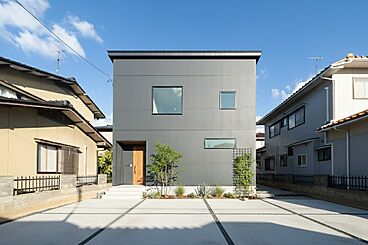 株式会社セイダイ グリスマエコスタイル事業部の施工事例「自分時間も、家族時間も整う。BOX型の洗練されたお家」の画像