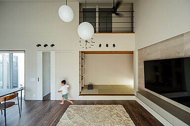 株式会社プラスワンの施工事例「家事も趣味も思いのまま 半平屋の家」の画像3