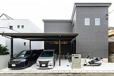 株式会社秀光ビルド 岐阜店の施工事例「収納力と快適さが調和する理想の住まい。」の画像