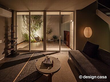 有限会社染矢建設の施工事例「中庭と車寄せのガレージハウス」の画像10