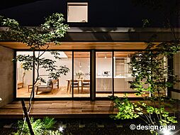 有限会社染矢建設の施工事例「中庭のあるヒュッゲな暮らし」の画像