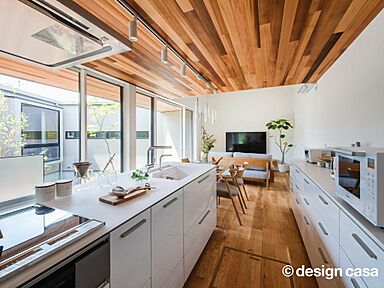 有限会社染矢建設の施工事例「パティオを擁く(いだく)ヒュッゲ」の画像3