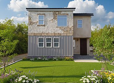 株式会社伊藤光建設の施工事例「『Dorf』緑モデル(モルタル造形モデル)」の画像