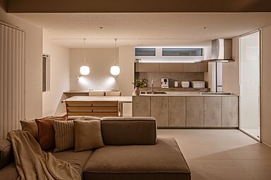 WITHDOM Ibaraki株式会社の施工事例「【43坪×2階建て】自宅で叶える ホテルライクな癒やしの空間」の画像