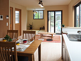 株式会社オーゴシ建設の施工事例「こだわりのコンパクトな住まい」の画像1