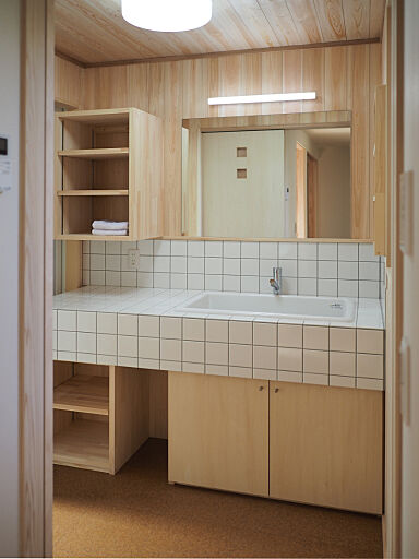 株式会社オーゴシ建設の施工事例「【半平屋/1階完結の間取り/吹き抜け】」の画像6