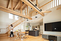 株式会社棟匠の施工事例「家事子育てがしやすい1.5階建て」の画像