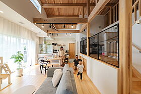 株式会社棟匠の施工事例「家族がほどよく繋がる平屋」のメイン画像