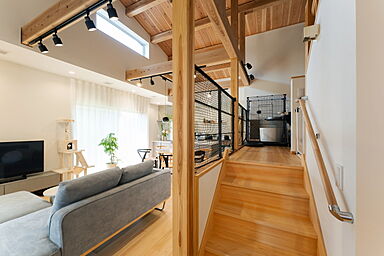 株式会社棟匠の施工事例「家族がほどよく繋がる平屋」の画像3