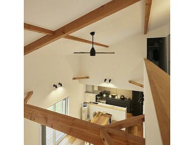 【KUMAKI。】株式会社熊木住建の施工事例「千曲市/3LDK|家事ラク動線と開放感。グリーンの外観が映えるのびやかな平屋。」の画像4