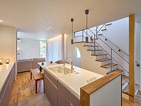 【KUMAKI。】株式会社熊木住建の施工事例「長野市/3LDK|ヌックとテラスがあるこだわりが詰まった「ホテルライクな暮らし」」のメイン画像