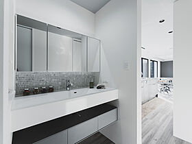 アーキホームライフ 北大阪の施工事例「田園風景に佇むビルトインガレージ付きの平屋」の画像7