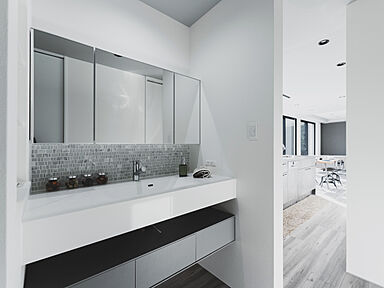 アーキホームライフ 奈良の施工事例「田園風景に佇むビルトインガレージ付きの平屋」の画像7