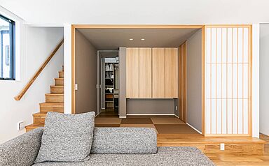 株式会社ライフステージ / ナチュラルハウスの施工事例「グレーの外観が映える、静かで美しい和モダンの家」の画像3