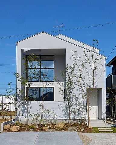 株式会社ライフステージ / ナチュラルハウスの施工事例「空とつながる開放的な吹き抜け」の画像