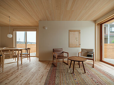 株式会社木の家専門店谷口工務店の施工事例「【滋賀県守山市】木のぬくもりに包まれる、家事も育児も楽しむ家」の画像