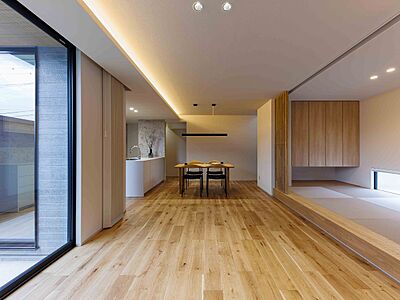ホテルライクスタイルのリビング 株式会社アンドクリエイトの事例画像
