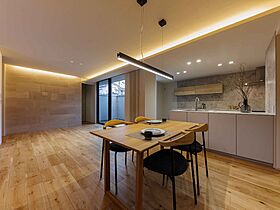 株式会社アンドクリエイトの施工事例「家事効率とデザイン性が両立された39坪の家」の画像1