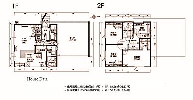 アサヒアレックスホールディングス株式会社(新潟)の施工事例「ガレージと回遊動線で暮らしをデザインしたセミオーダーの家」のその他間取り図の画像1