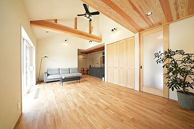 株式会社リソーケンセツの施工事例「埼玉県春日部市|30坪 平屋住宅3LDK|家事ラク回遊動線」の画像1