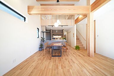 株式会社リソーケンセツの施工事例「埼玉県加須市|33坪 平屋ベース2階建て3LDK|家事ラク動線+趣味スペース」の画像2