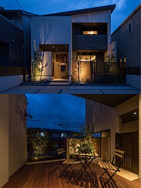 株式会社玉善の施工事例「夜の陰影までデザインされた家」の画像5