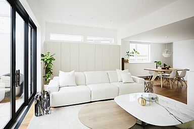 株式会社細田工務店の施工事例「二世帯で暮らす、シンプルでシームレスな家」の画像6